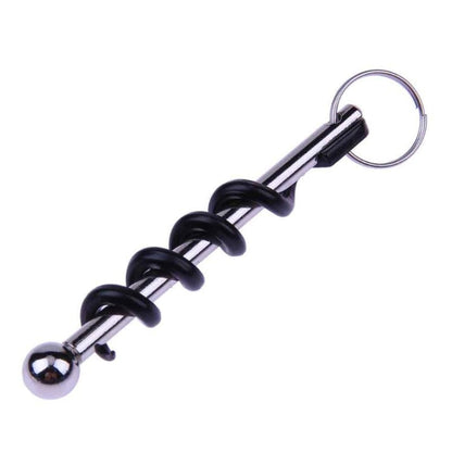 apribottiglie-outdoor-mini-edc-cork-screw-apribottiglie-per-vino-rosso-portachiavi-strumento-multifunzionale-per-attrezzature-di-sopravvivenza-da-campeggio - immagine 4