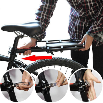 Ripiano per biciclette Accessori per attrezzature da ciclismo Ripiano posteriore per mountain bike, Bicycle Rear Shelf