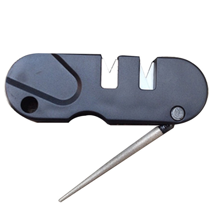 Strumento EDC per affilare i coltelli multifunzione portatile esterno da 2 pezzi, Knife Sharpener