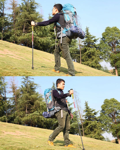 bastoncini-da-trekking-in-alluminio-per-esterni-portatili-regolabili-in-altezza-da-135-cm-red-135cm-green-135cm - immagine 8