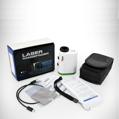 Strumento di misurazione della distanza laser da golf palmare impermeabile PGM, distanza di misurazione: 400 m, Measuring Distance: 400m(Black), Measuring Distance: 400m(White)