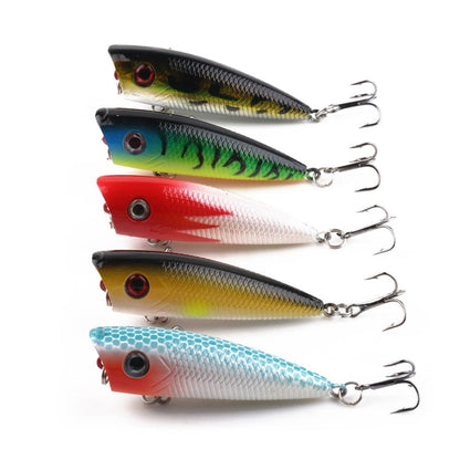 HENGJIA PO035 6 cm/6 g Simulazione Esche rigide Esche da pesca Esche da attrezzatura adatte per acqua salata e acqua dolce, PO035 1#, PO035 2#, PO035 3#, PO035 4#, PO035 5#