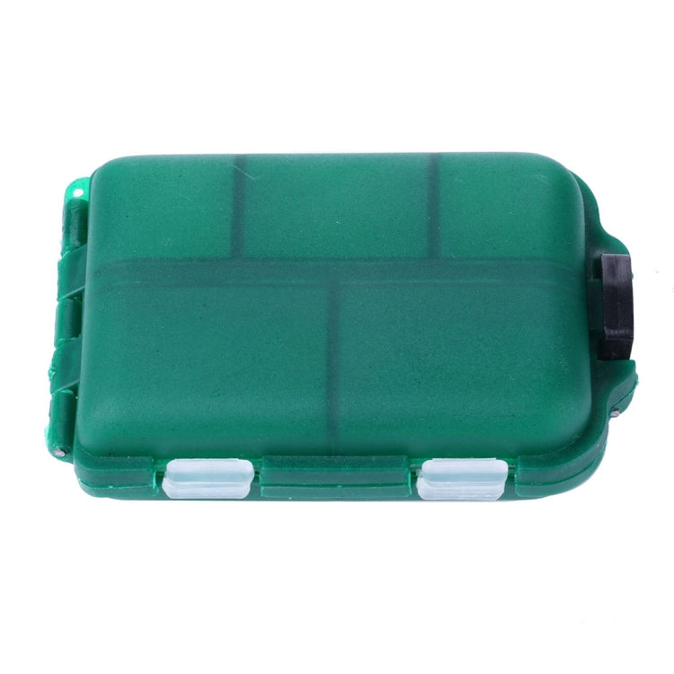 HENGJIA qt061-1 Scatola per attrezzatura da pesca per riporre gli attrezzi da pesca a conchiglia a dieci griglie, qt061-1