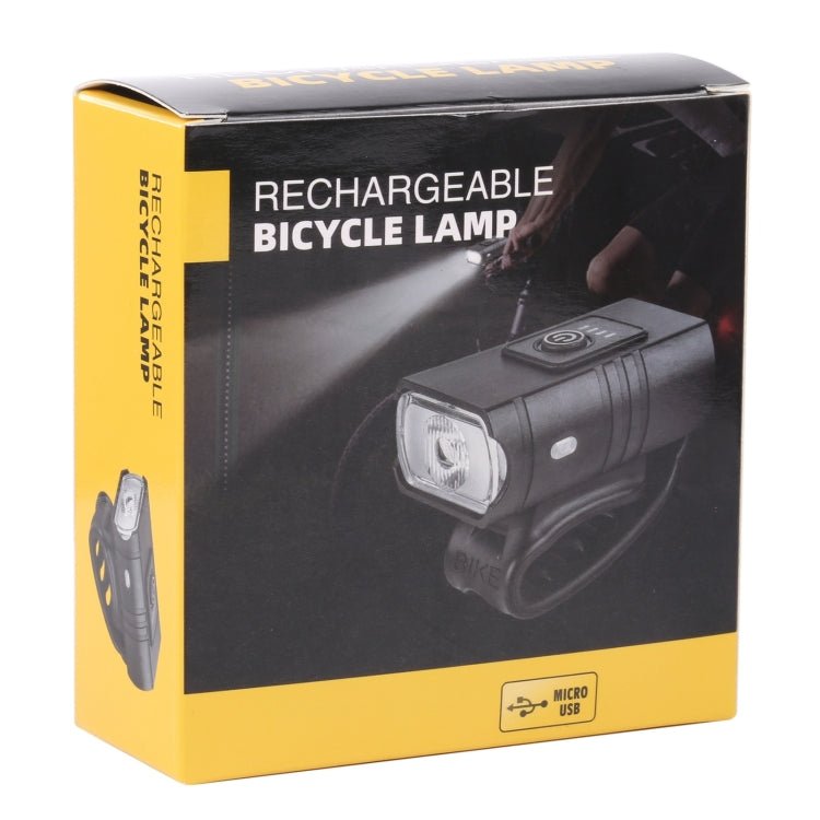 Luce per bicicletta ricaricabile micro USB BK02 1000LM, Micro USB - Novalix Store